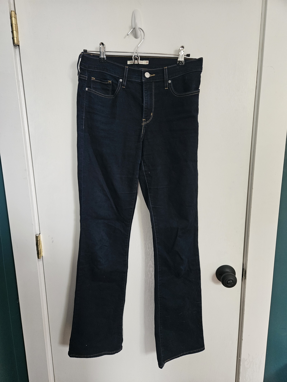 Dark Blue Women's Bootcut Jeans